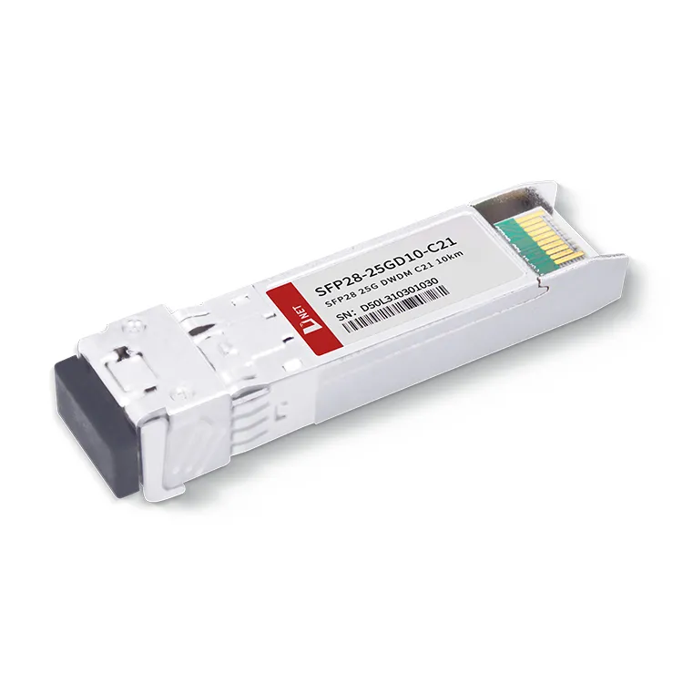 SFP28 DWDM C21 10KM modil transceiver